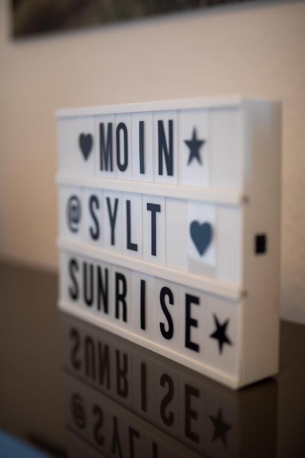 Ferienwohnung "Sylt Sunrise" Westerland Exterior foto